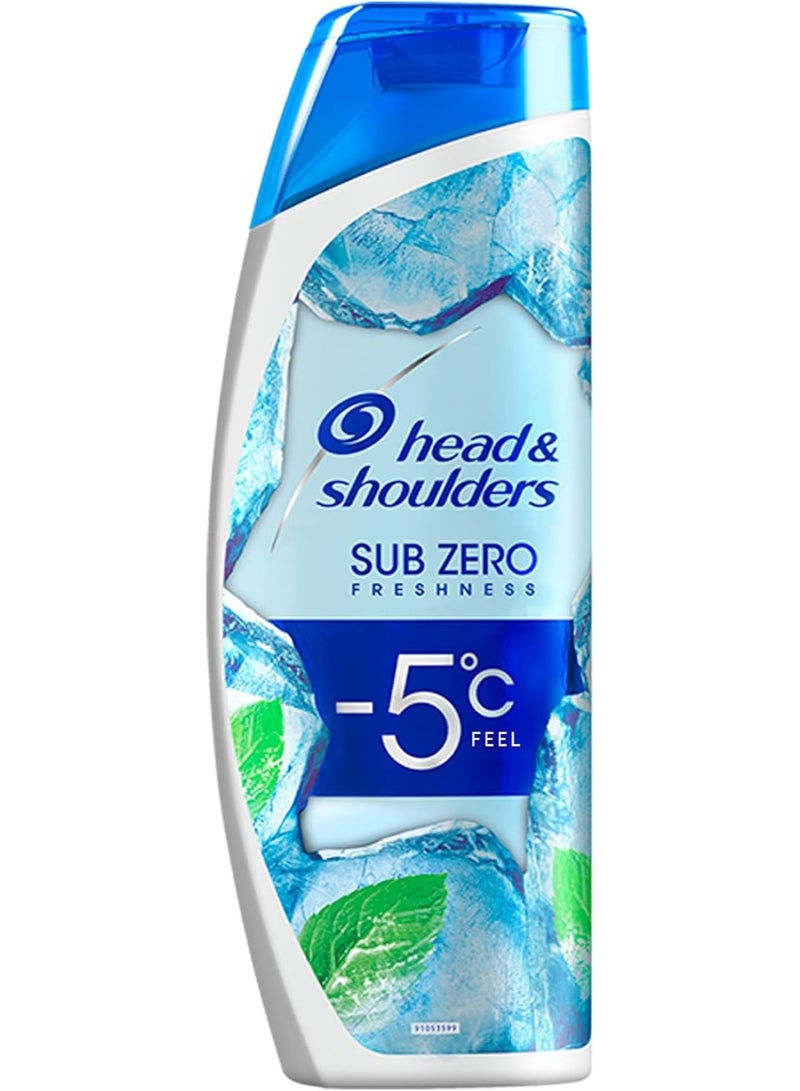 Head & Shoulders Sub-Zero Freshness Anti-Dandruff Shampoo,  for All Hair Types, 300 ml - Image 1